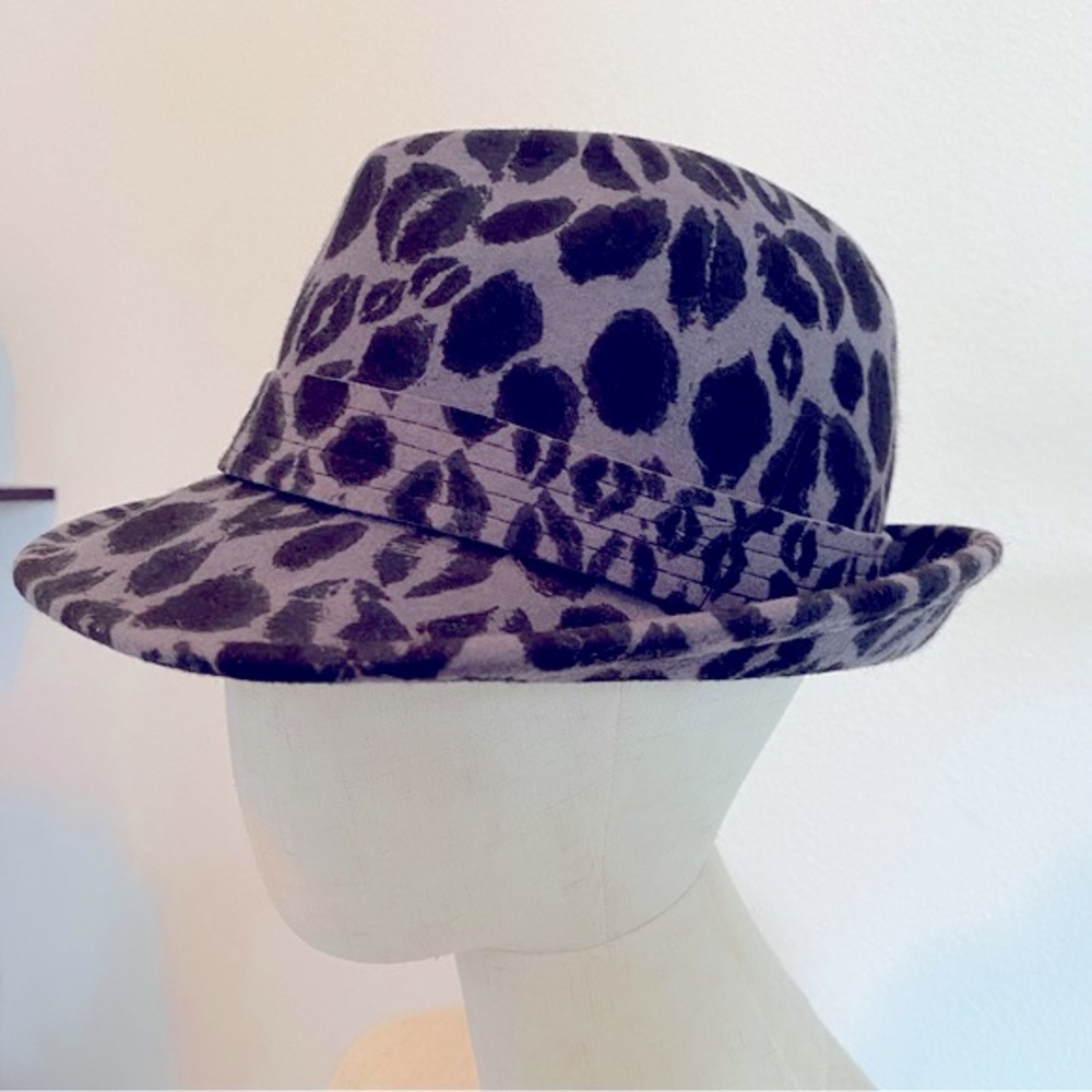 Kirna Zabete for Target 100% Wool Leopard Print Hat